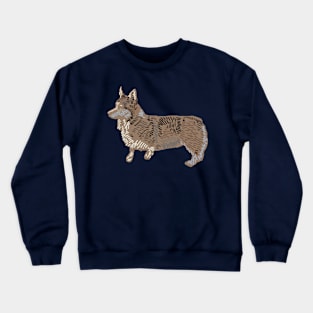 Dog Art Corgi Crewneck Sweatshirt